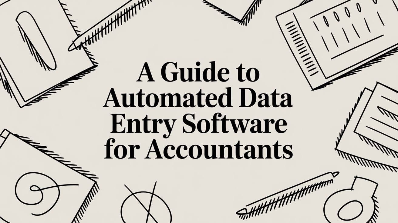 A Guide to Automated Data Entry Software for Accountants