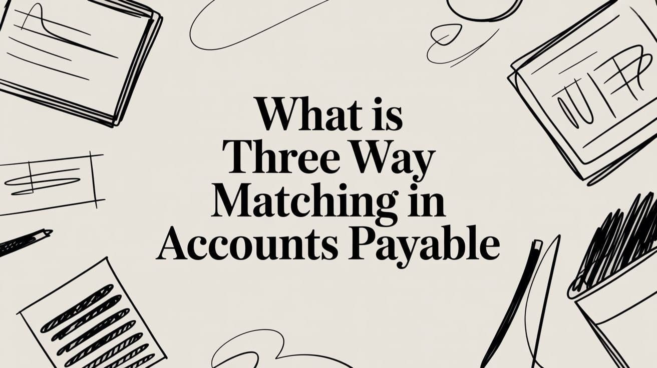 What Is Three Way Matching in Accounts Payable