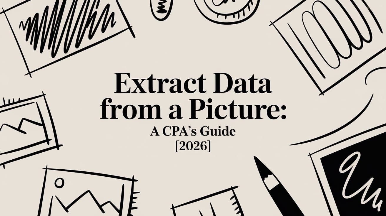 Extract Data From a Picture: A CPA's Guide [2026]