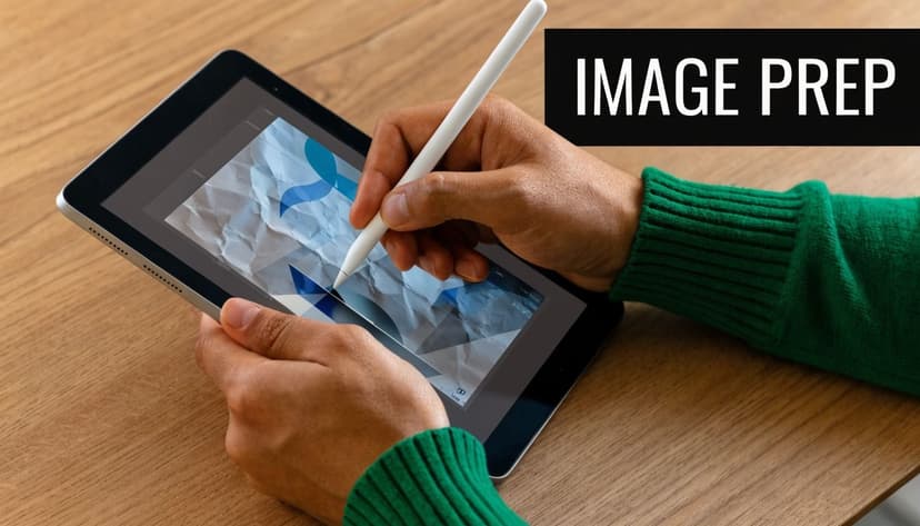 A person using a stylus to work on a digital illustration on a tablet screen.