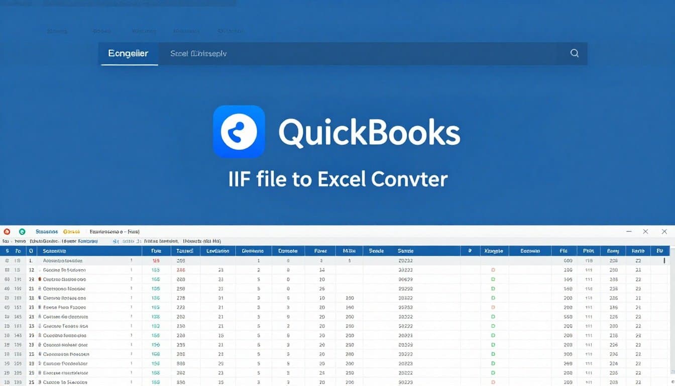 IIF to Excel Converter: Free Tool for QuickBooks (2026)